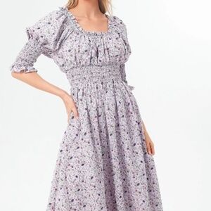 NWT Hyacinth House Lavendar Dress Sixe M
